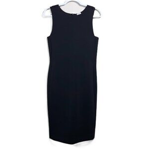 Vintage Armani Collezioni Black Dress Sleeveless 6 Classic Office Date Night